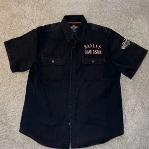 Harley Davidson Button Down
